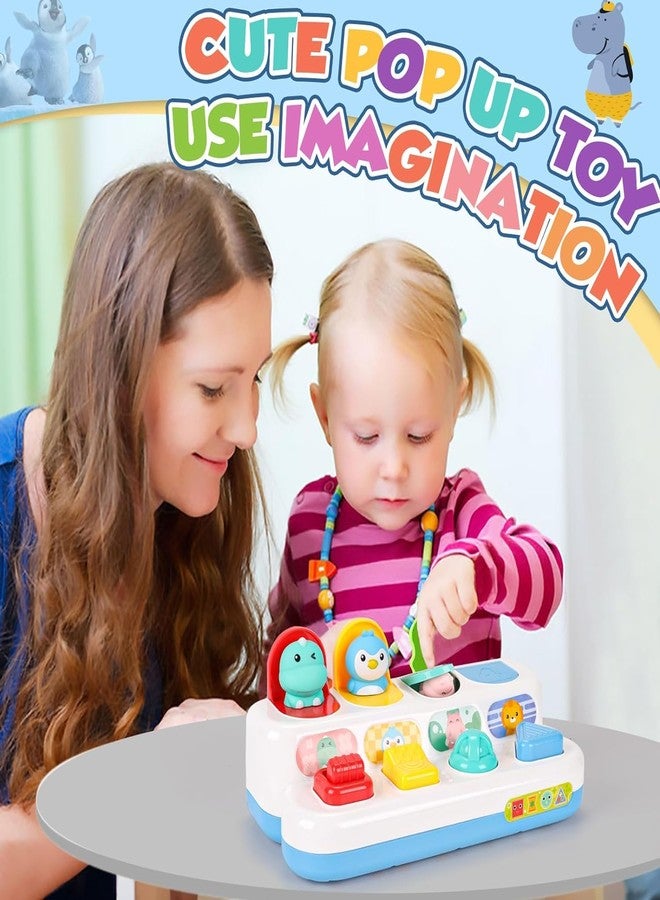BeFunky Baby Pop Up Toys for 9-18 Months, Sensory Montessori Toys for 1-2 Year Old, Toddlers Educational Sorting Activity Cube, Babies 1st Birthday Gifts - Image 2